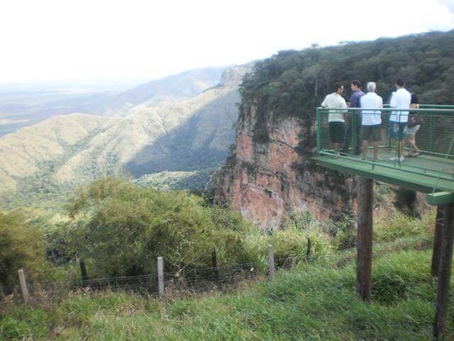 Chapada dos Guimarães Mirante Morro dos Ventos no Mato Grosso